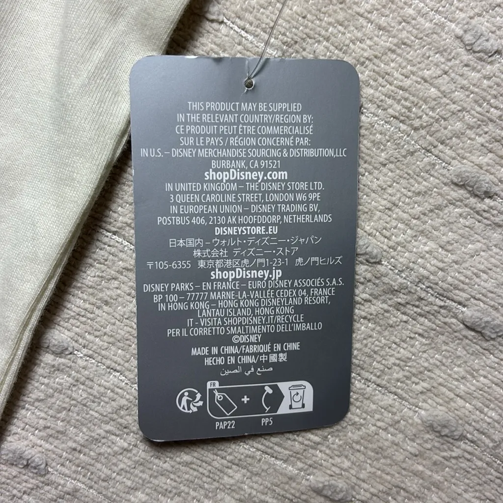 Walt Disney World Shirt‎ Organic Beige Christmas Minnie Mouse Daisy Magic Size L - Image 10