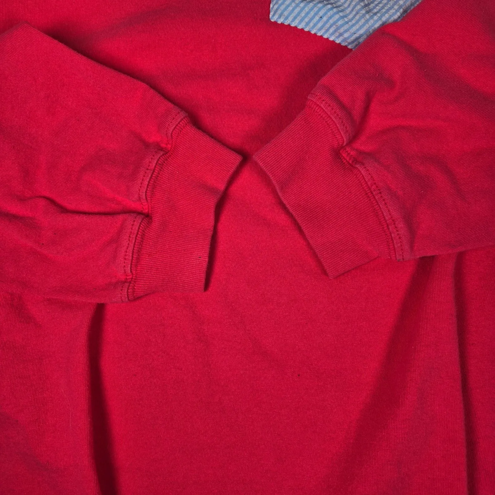 Southern Marsh Authentic Southern Class Long Sleeve Pocket T Shirt Coral L - Image 6