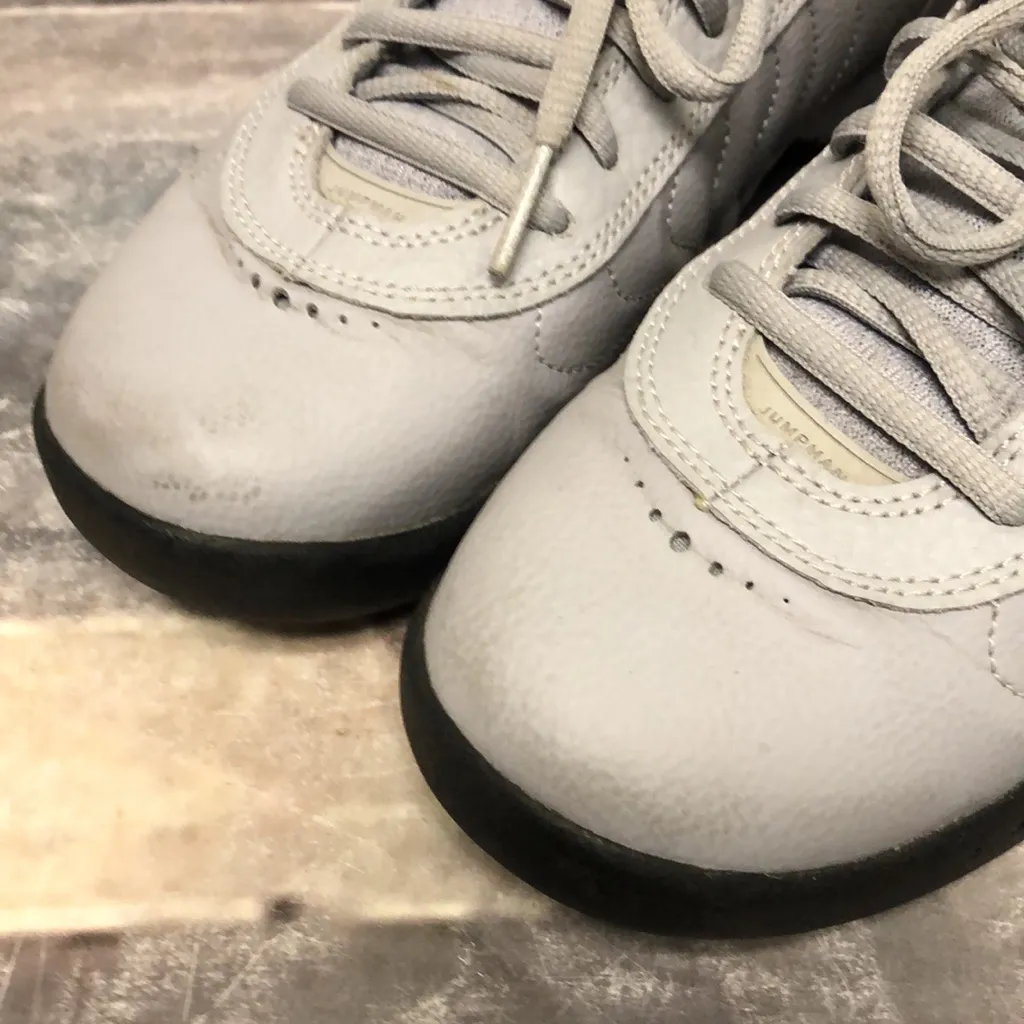 JORDAN JUMPMAN PRO Wolf Grey‎ & black 907973-004 Size 6.5Y women’s 8 - Image 8