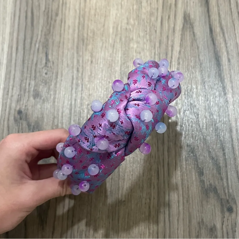 NEW BRIANNA CANNON purple headband - Image 3