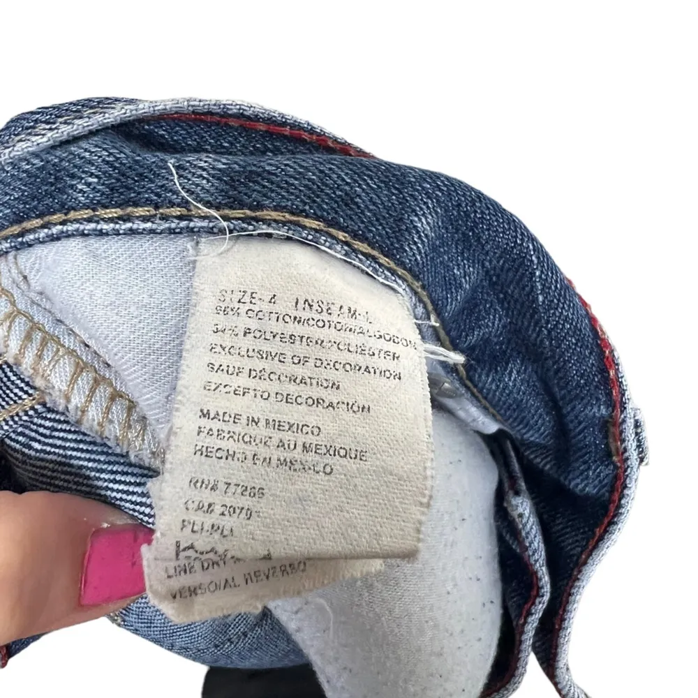 Vintage Y2K Tommy Hilfiger Low Rise Boot Cut Denim Jeans 4 - Image 4
