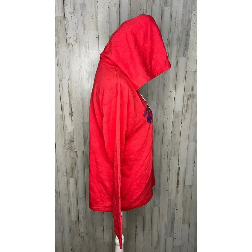 NWT NHL Women's Washington Capitals‎ Red Pullover Hoodie Size Small - Image 2