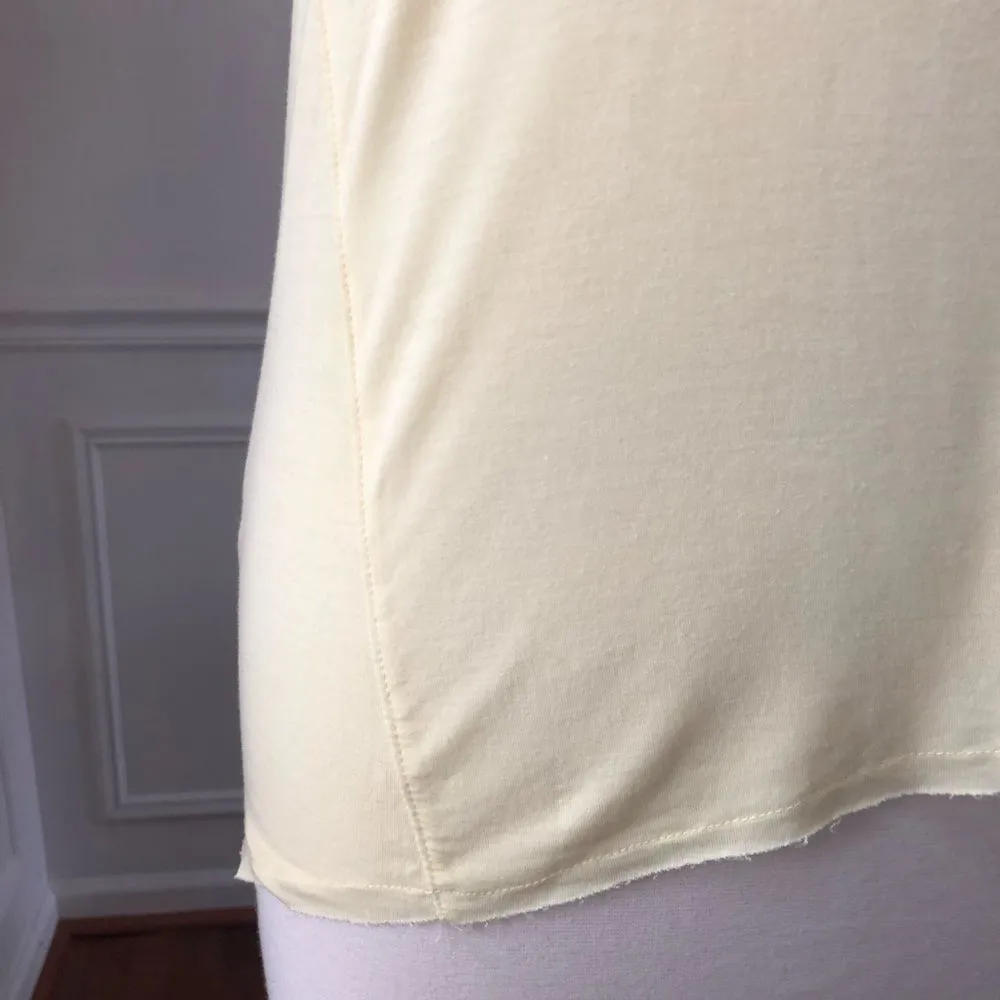 Tina Jo Banana Yellow Basic Tank NWT Size M - Image 3