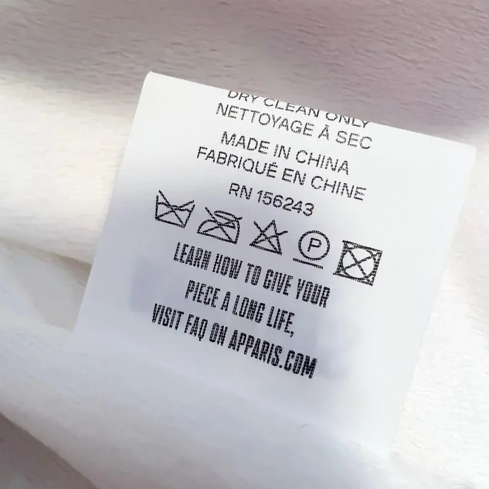 APPARIS Rare Gingham Check Teddy Coat with‎ Tie Waist Pink Size L - Image 5