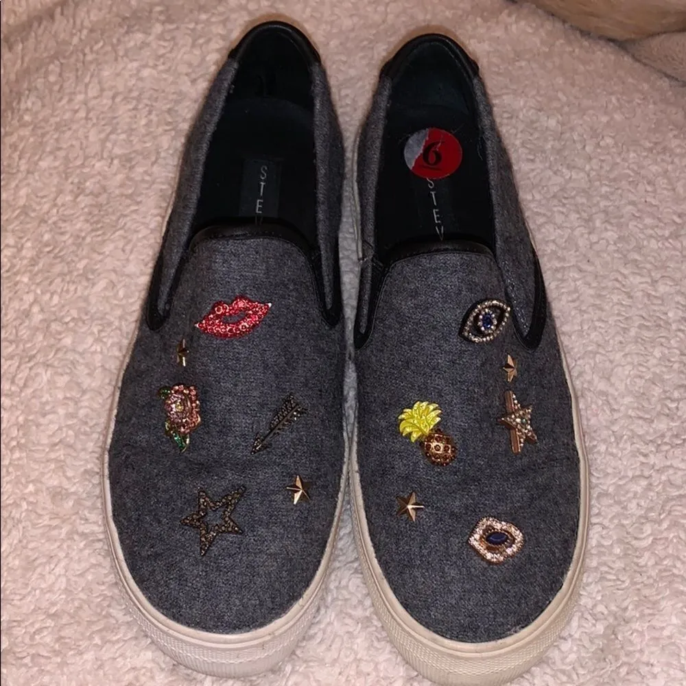 Steven by Steve Madden Gleim Pin Slip-on Platform - Image 2