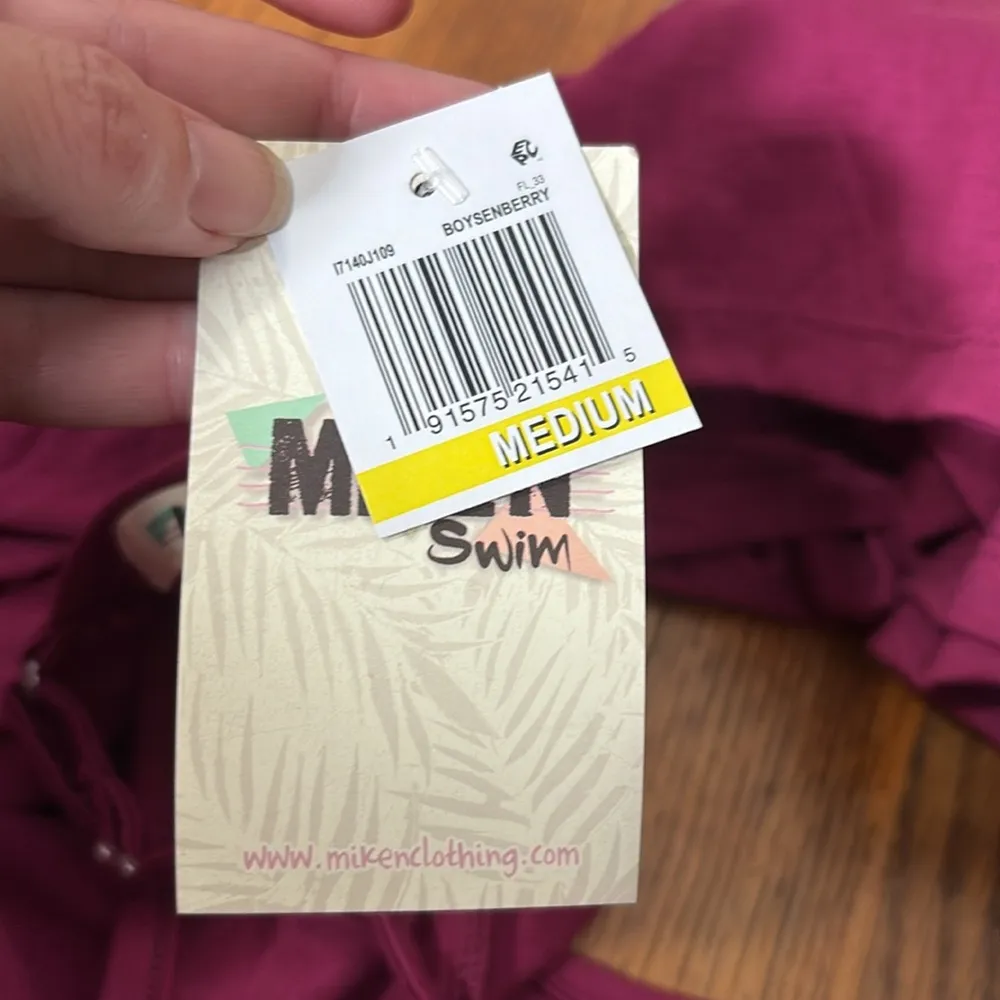 MIKEN Racerback Maxi Length Swim Cover Up Purple Juniors‎ Medium NWT Size undefined - Image 5