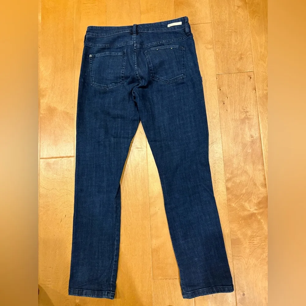 Anthropologie Pilcro slim boyfriend embellished jeans mid rise 27 - Image 5