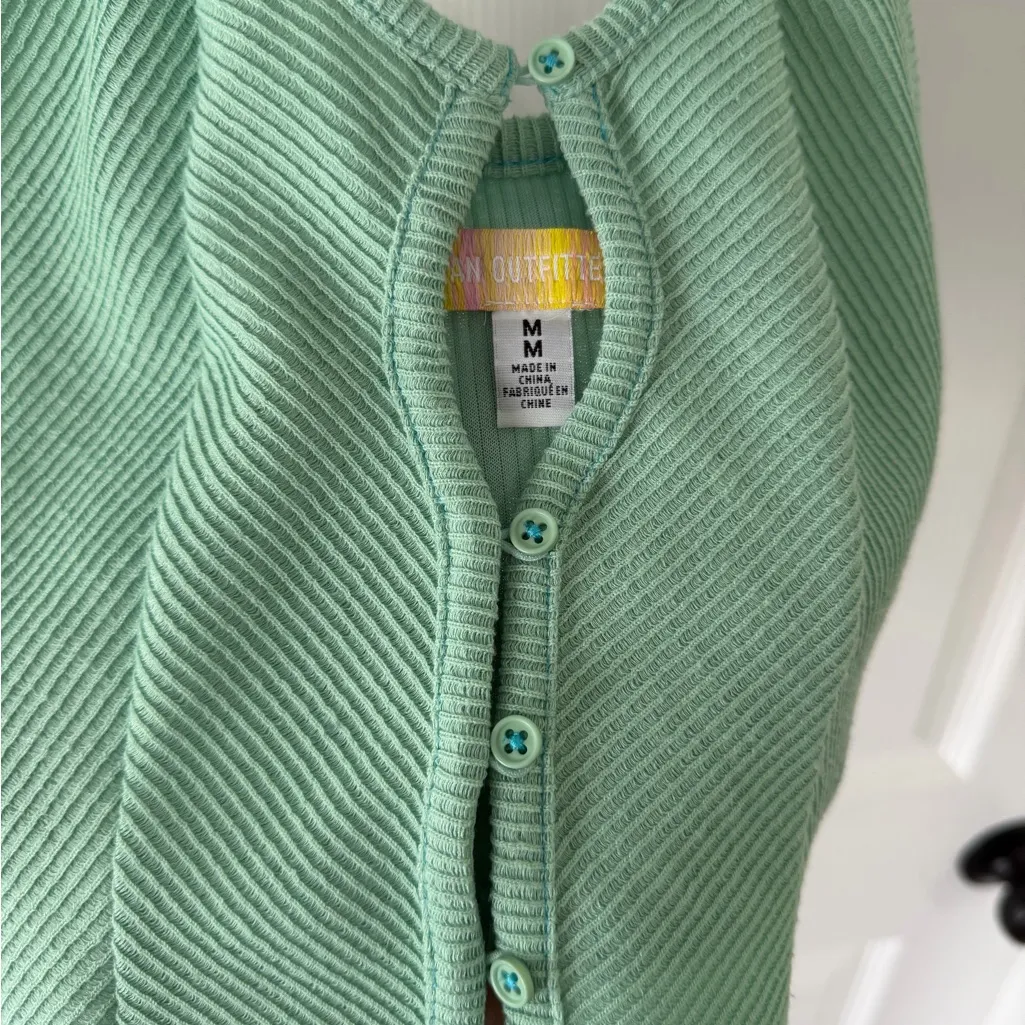 Urban Outfitters Ribbed Cropped Tank - Image 2