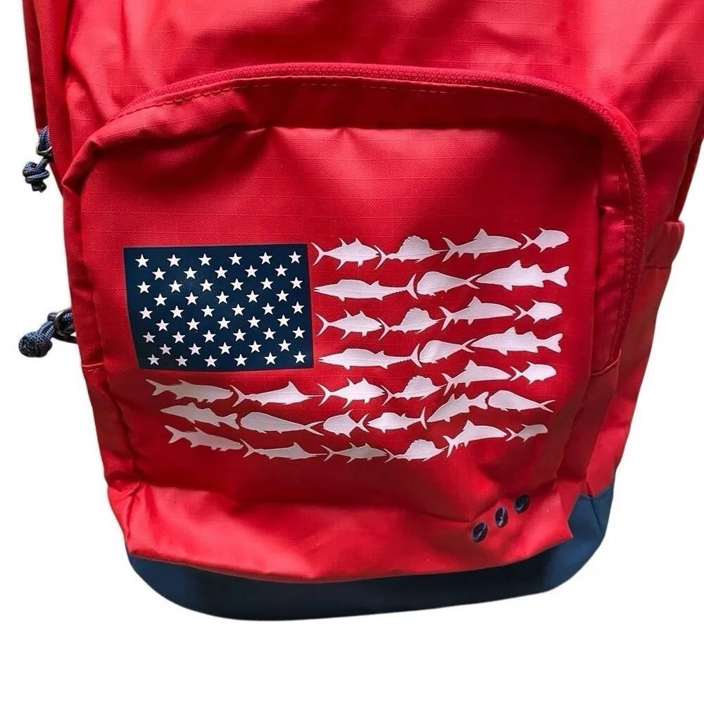 Columbia Unisex PFG PHG Zigzag 22L Backpack Multi One Size Red Blue NEW - Image 3