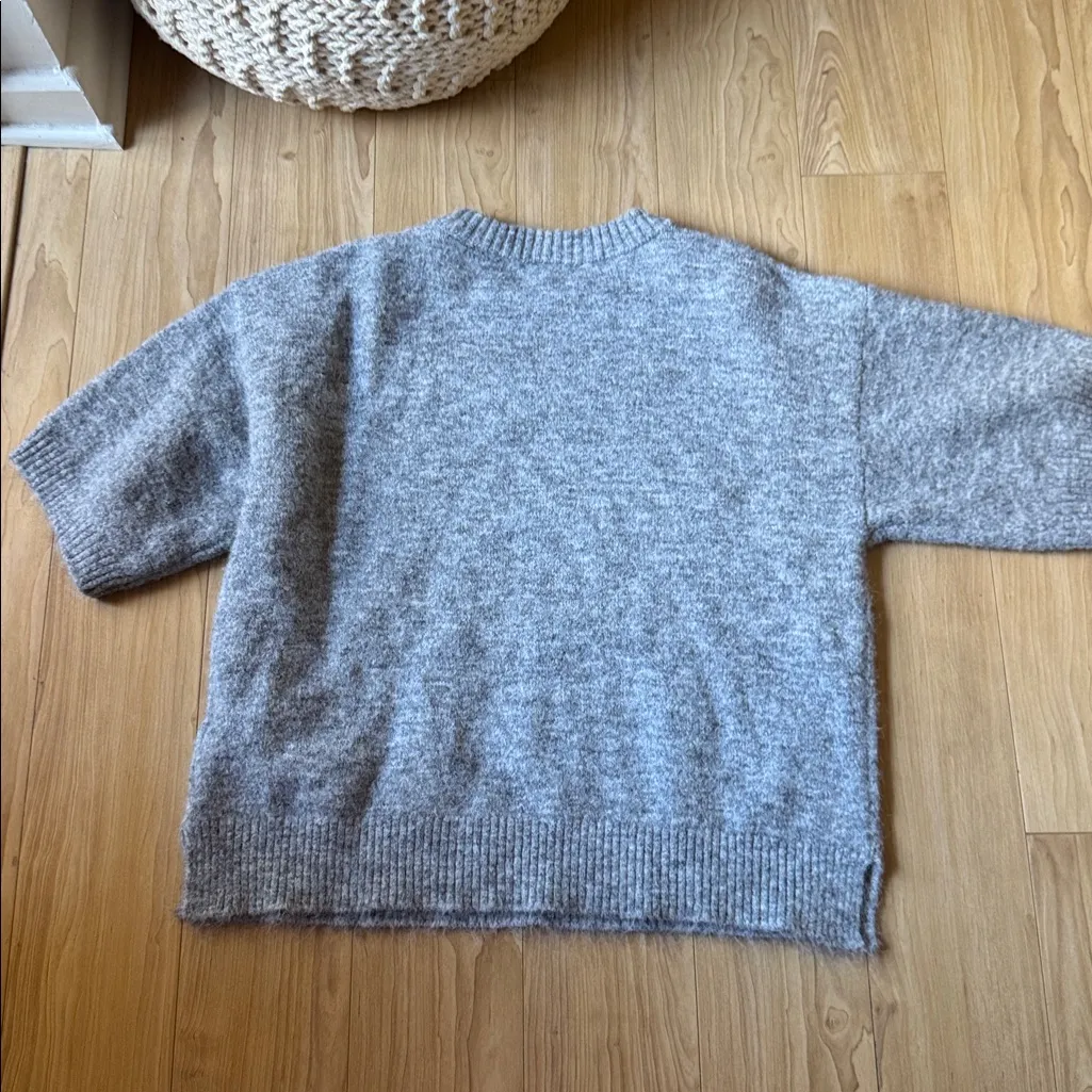 Gray Women's Sweater - Image 3