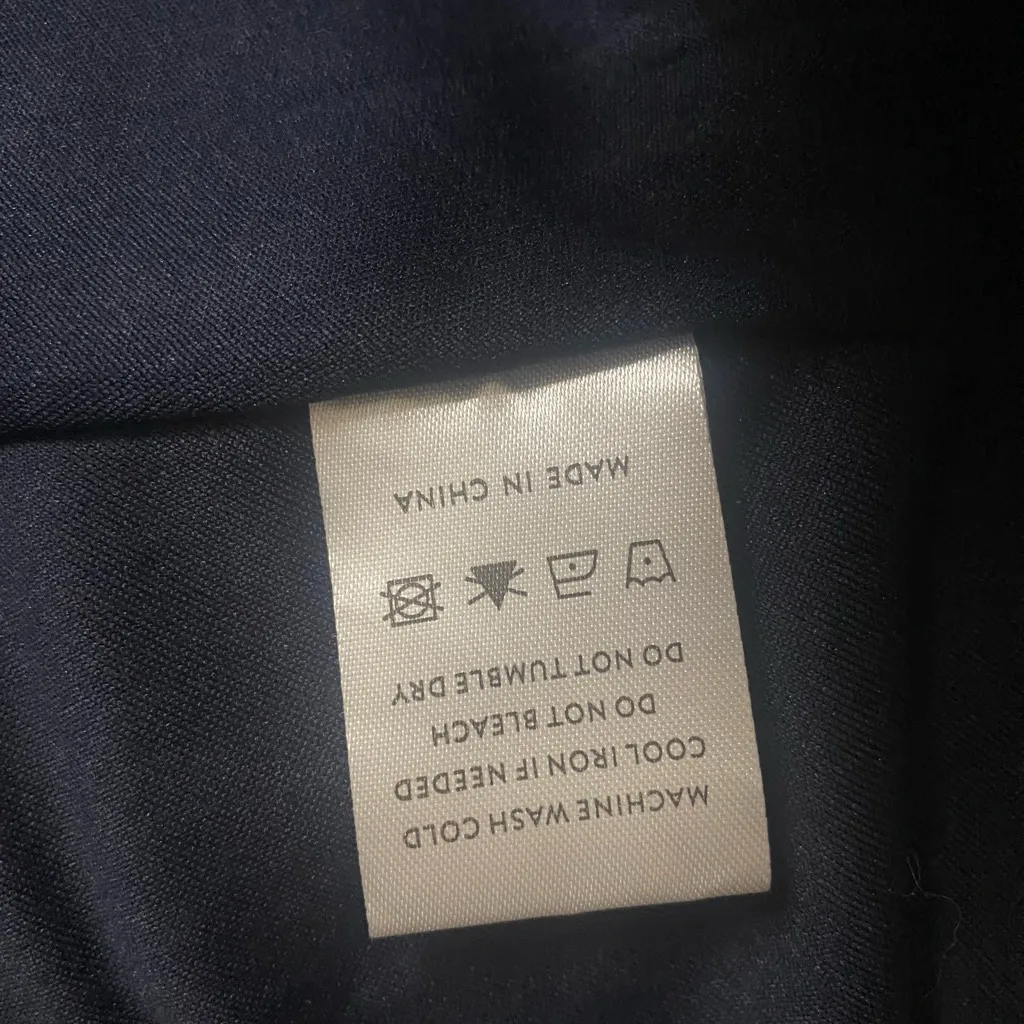 BALTIC BØRN Spell Boho Navy Floral VNeck Smocked Tiered Maxi/Midi Dress 
M BNWOT - Image 12