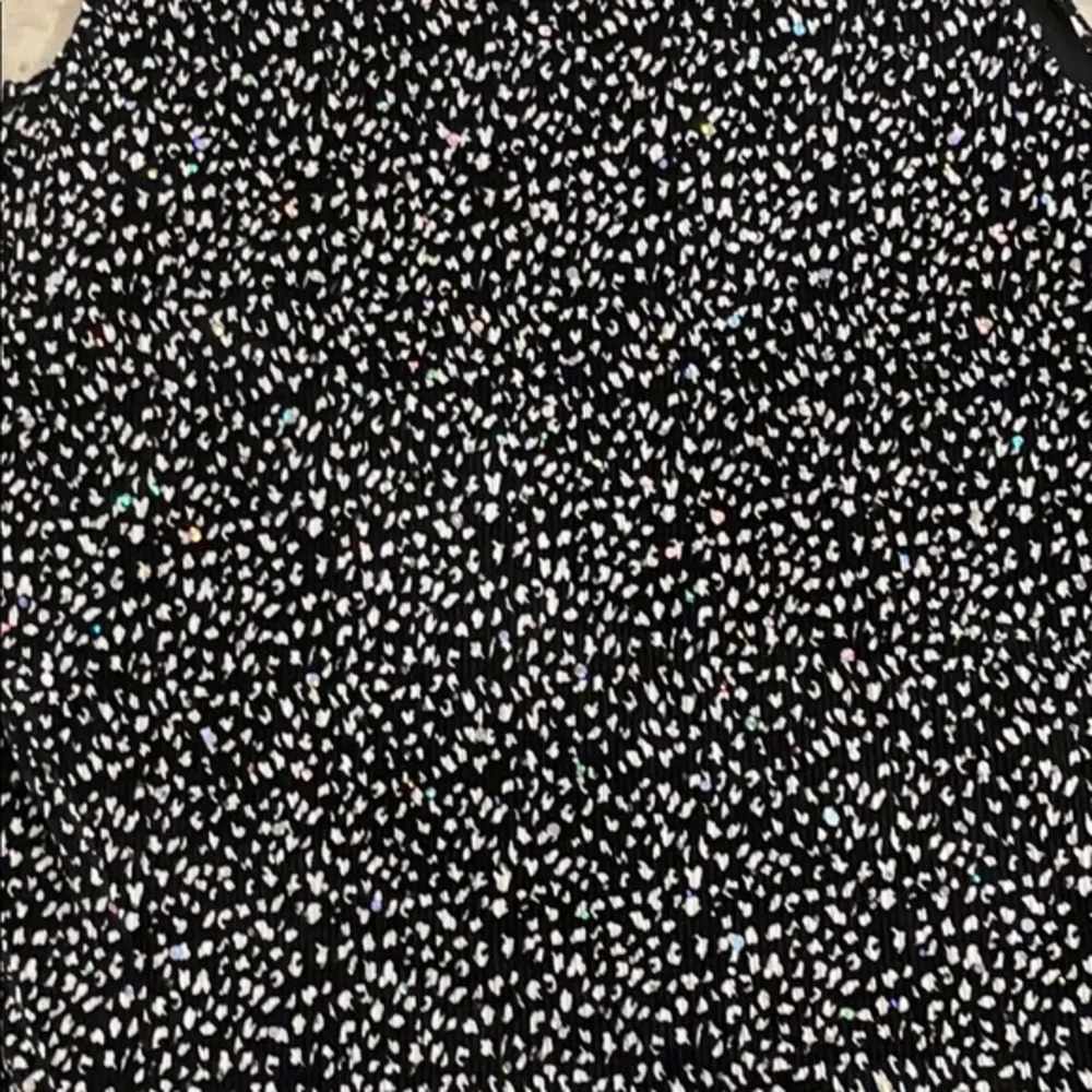 CJ Banks Embellished Ruffled Tier Sleeveless Blouse 2X Black - Image 7