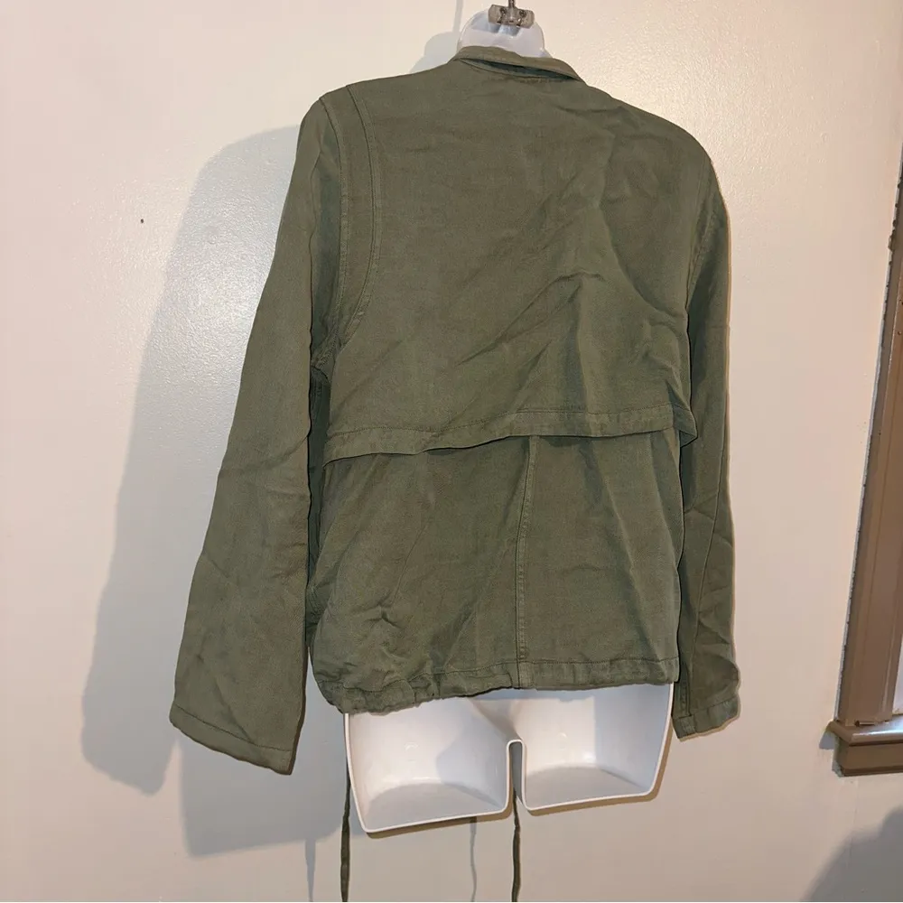 Collins Women's Utility Jacket in Sage Green Size Small - Image 10