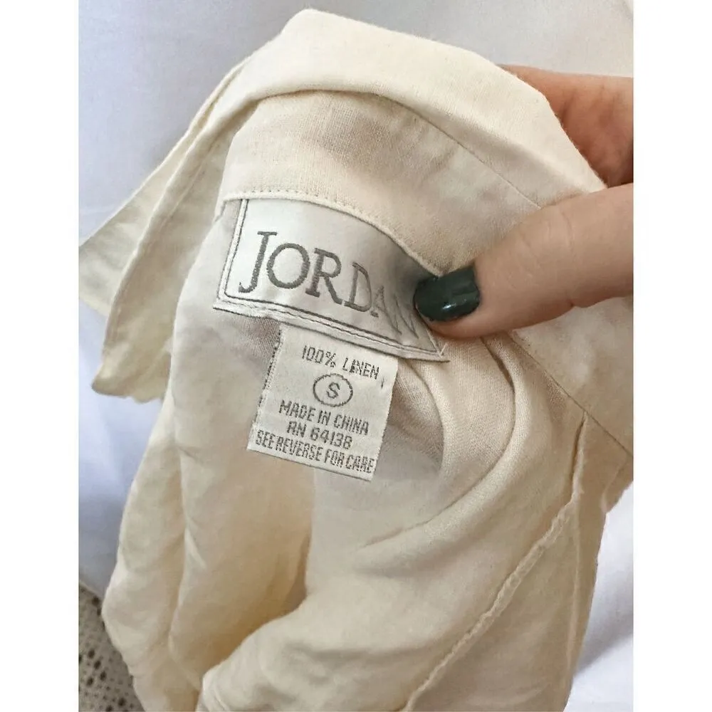 Jordan  linen button down top - Image 3