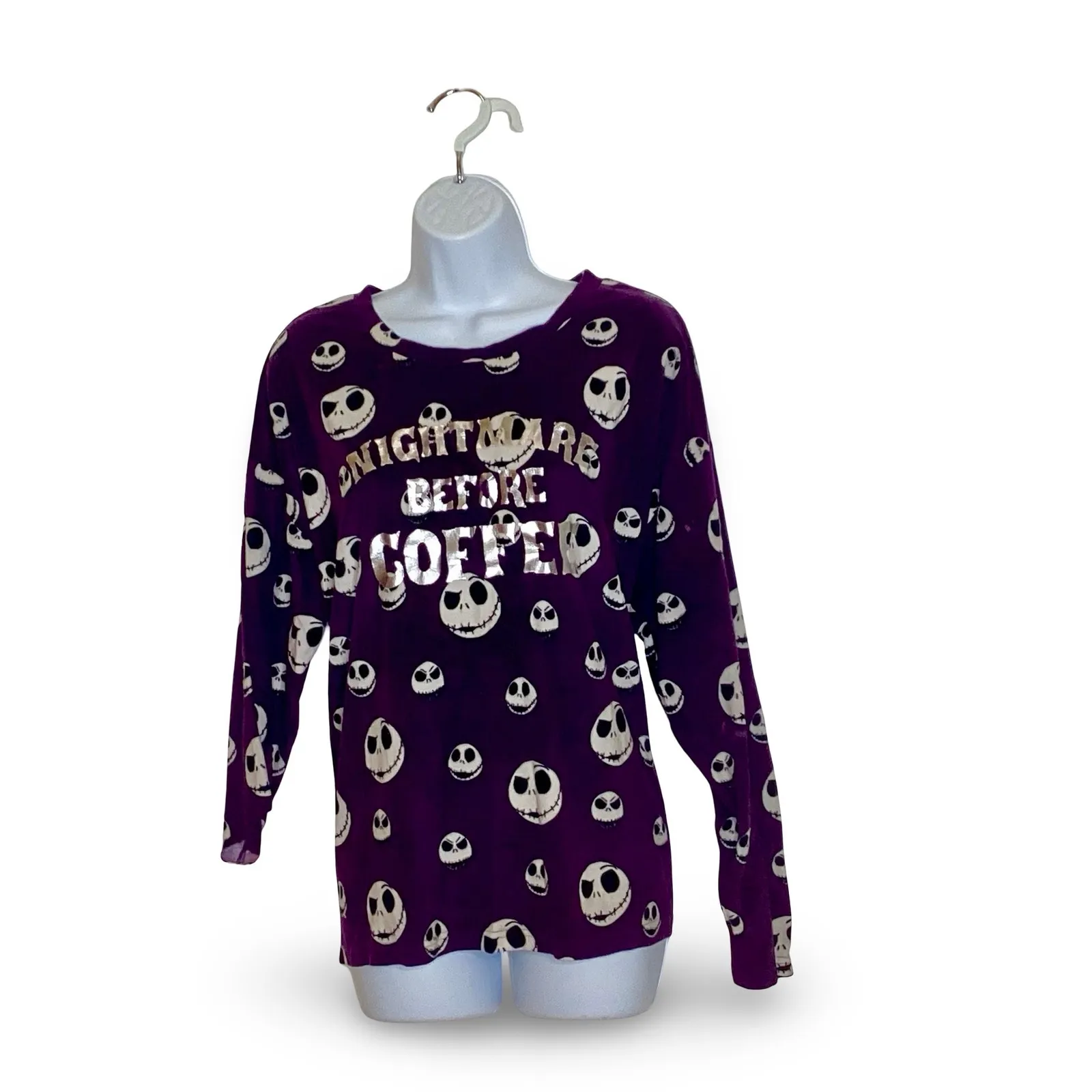 Nightmare Before Christmas Pajama Top - Image 2