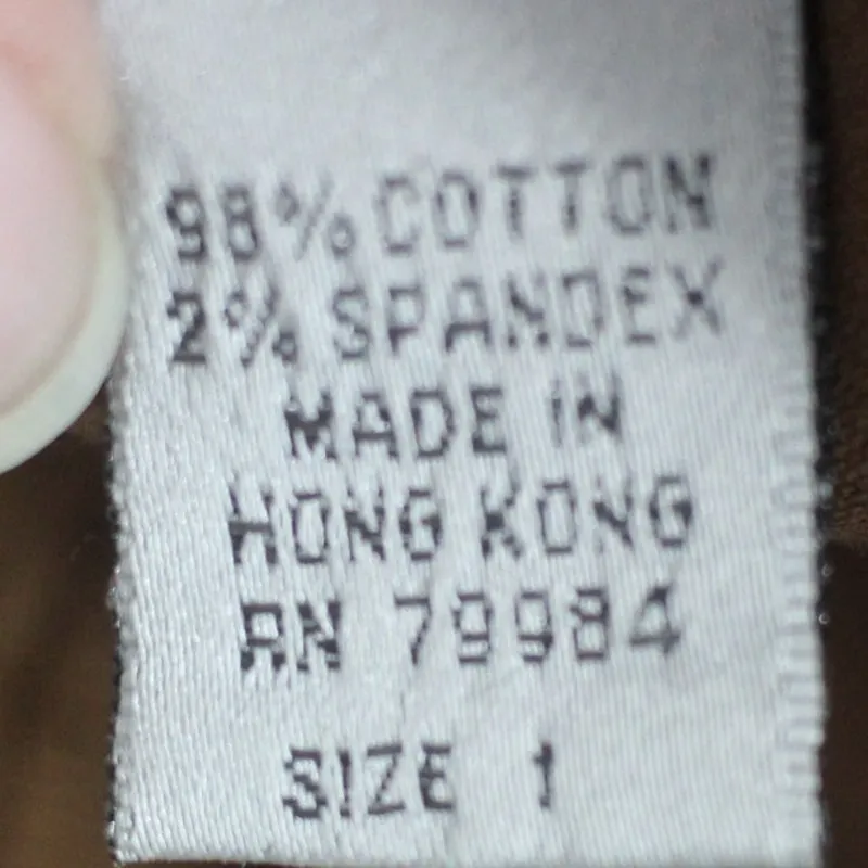 Chico's Cotton Capri Pant Size 1 Drawstring Ankle - Image 6