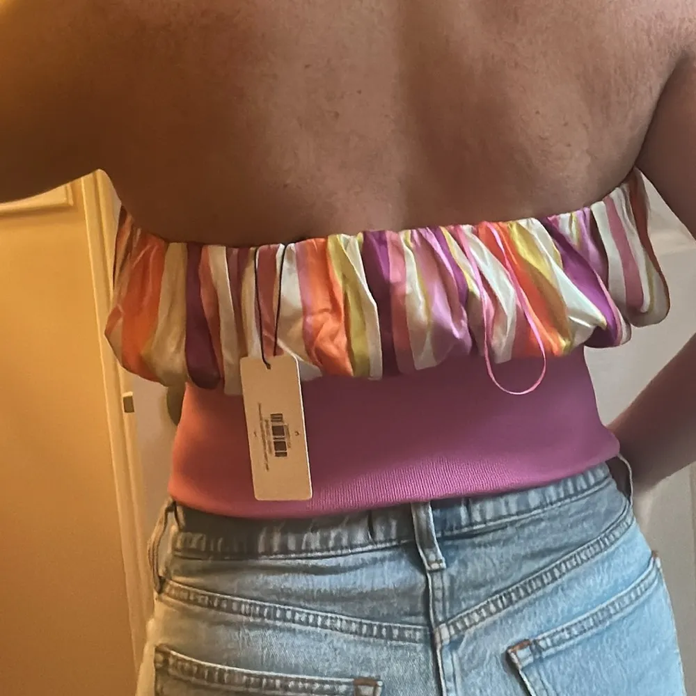 NWT Summer Fling Striped Tube Top - Image 3