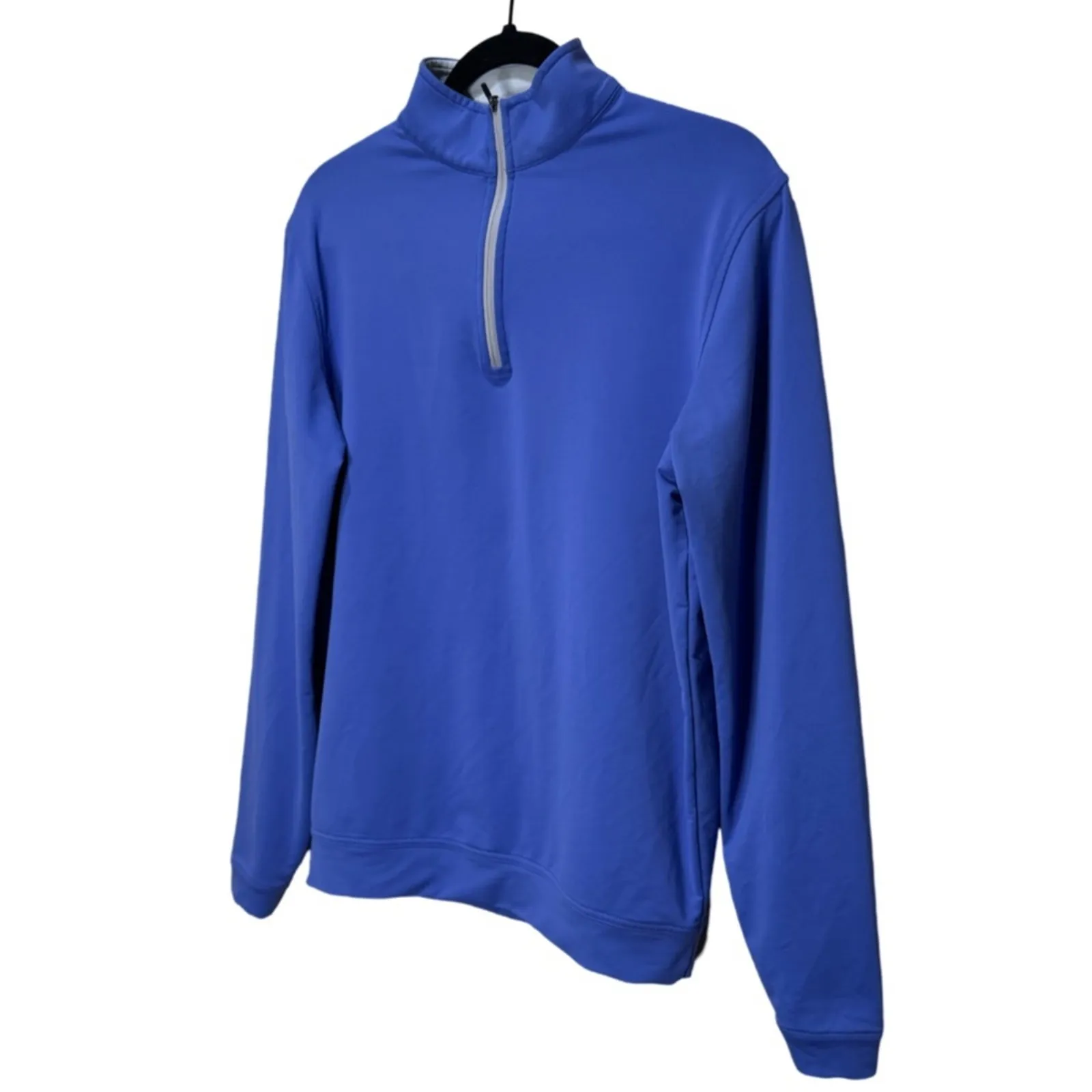 Peter Millar Women’s Wicking 1/4 Zip Pullover Sweater - Periwinkle Size S - Image 2
