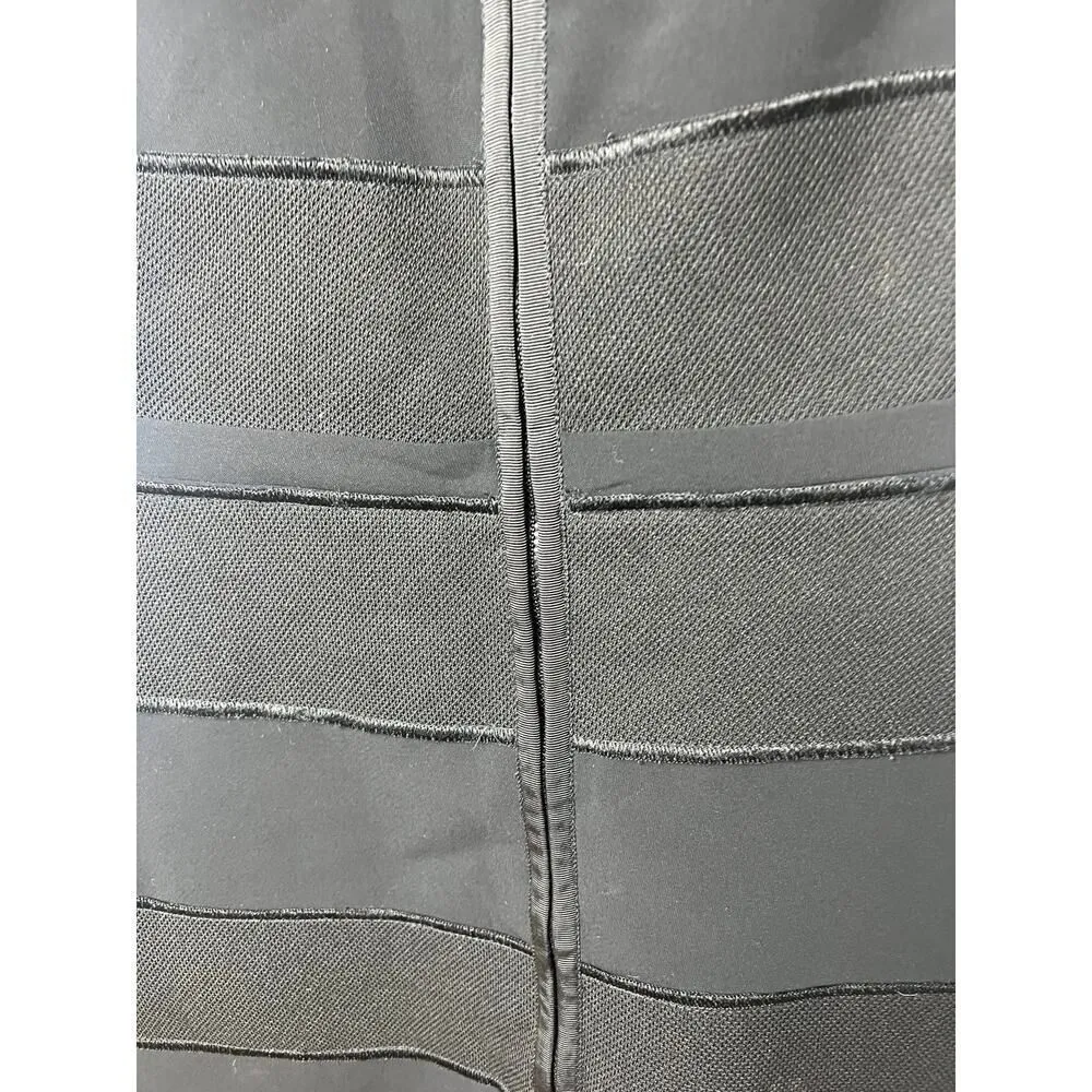 Camilla and Marc Black Textured Zealot Dress Sz. 2 - Image 5