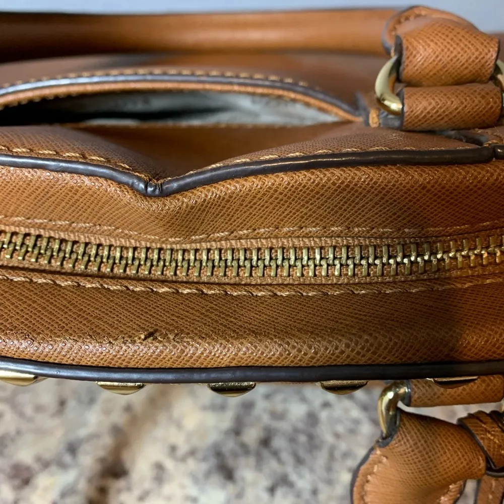 Michael Kors Studded Leather Handbag - Image 4