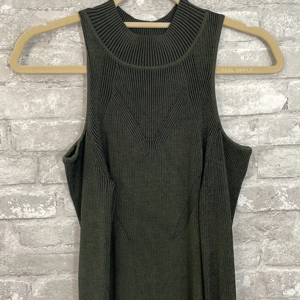 BEBE Cold Shoulder Sweater Dress - Image 5