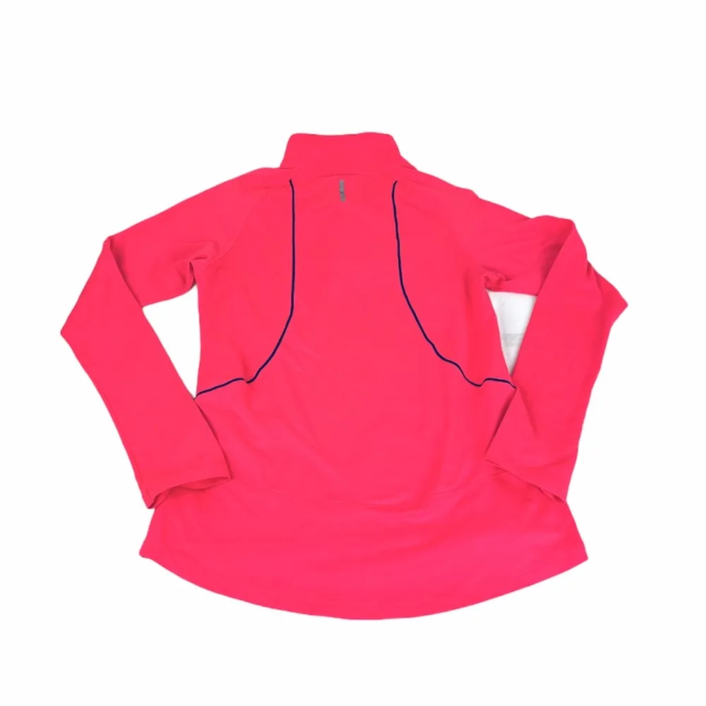Champion 1/2 Zip Up Sweatshirt, Pink, XSmall - Image 2