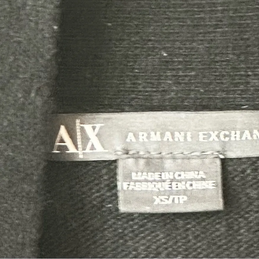 Armani Exchange Black Knit Cardigan Size XS - Image 2