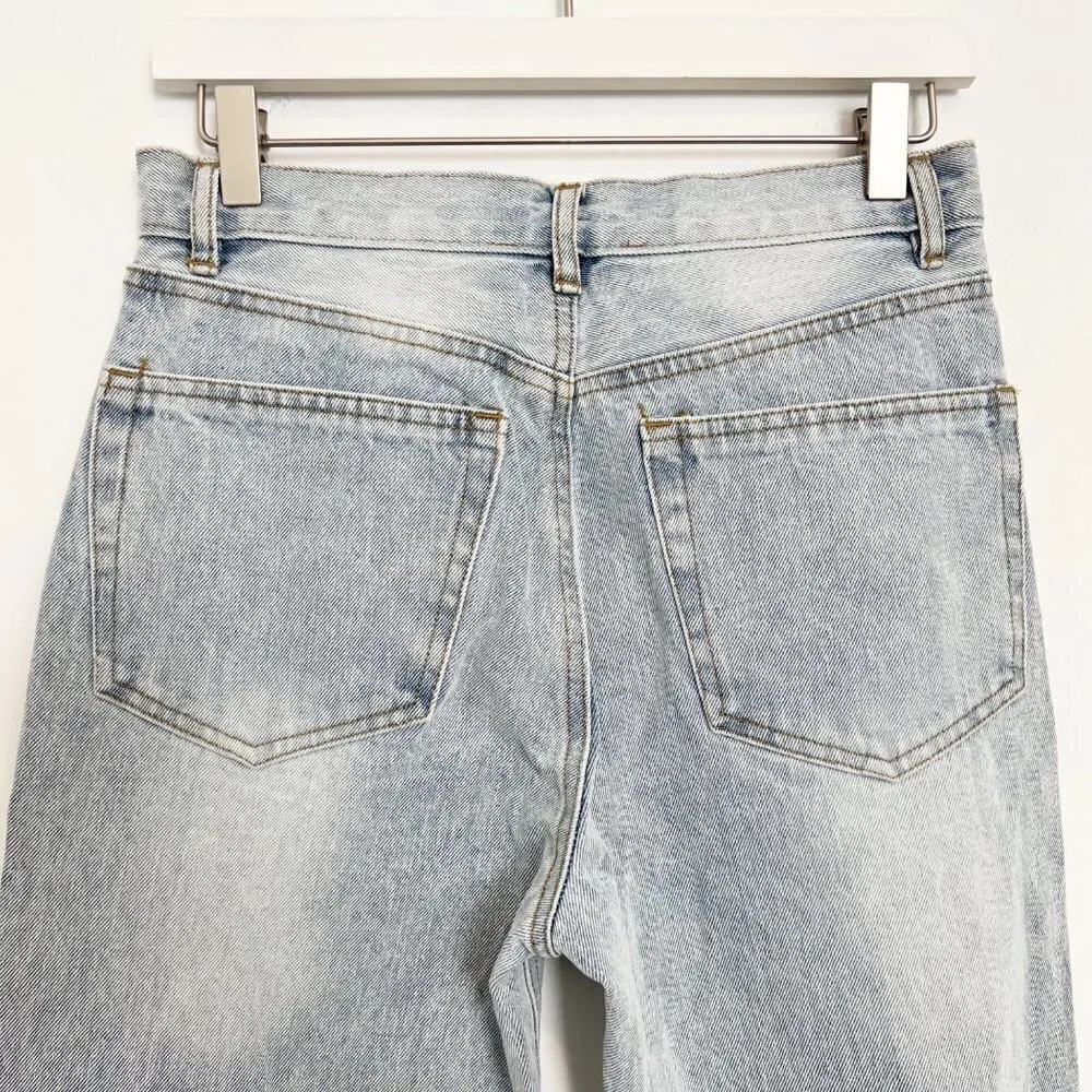 Beige Botany Straight Leg‎ Jeans Blue Size 29 - Image 7