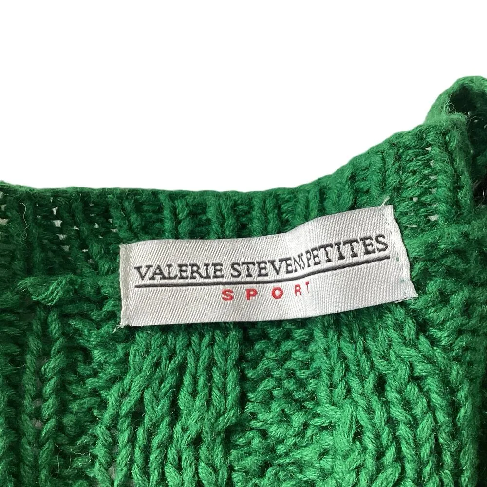 Valerie Stevens Cable Knit Cardigan - Image 4