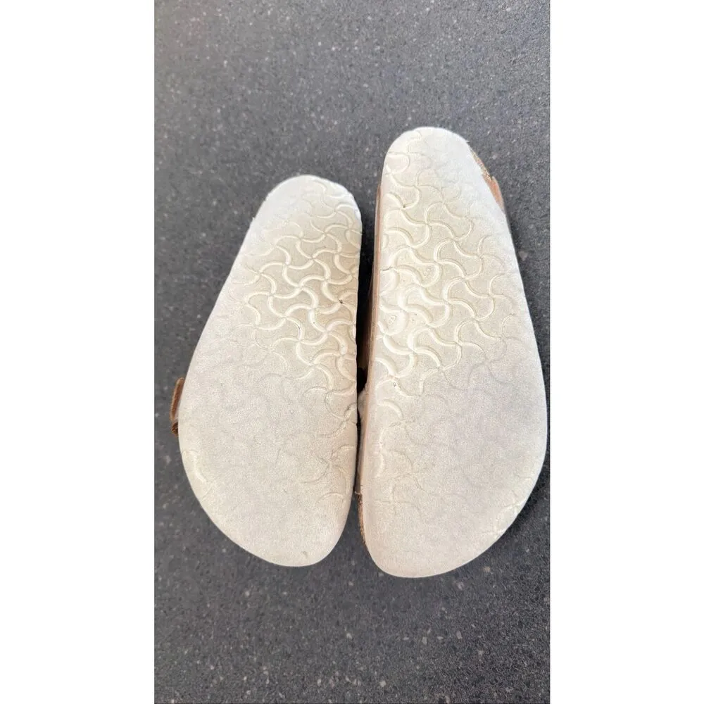 Birkenstock Soft Footbed Rose Gold Leather "Arizona" Sandals size 40 - Image 7