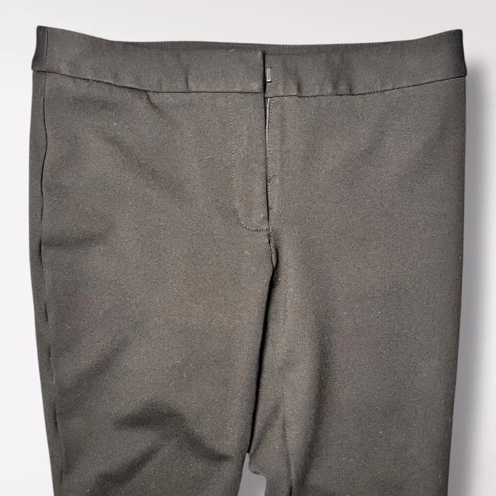 Arthur S. Levine Black Slim Fit Dress Pants Stretch 4 - Image 2