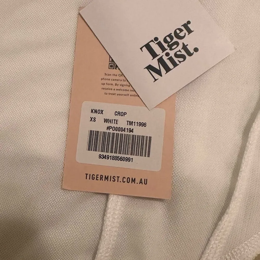 Tiger Mist  White Corset Top - Image 4