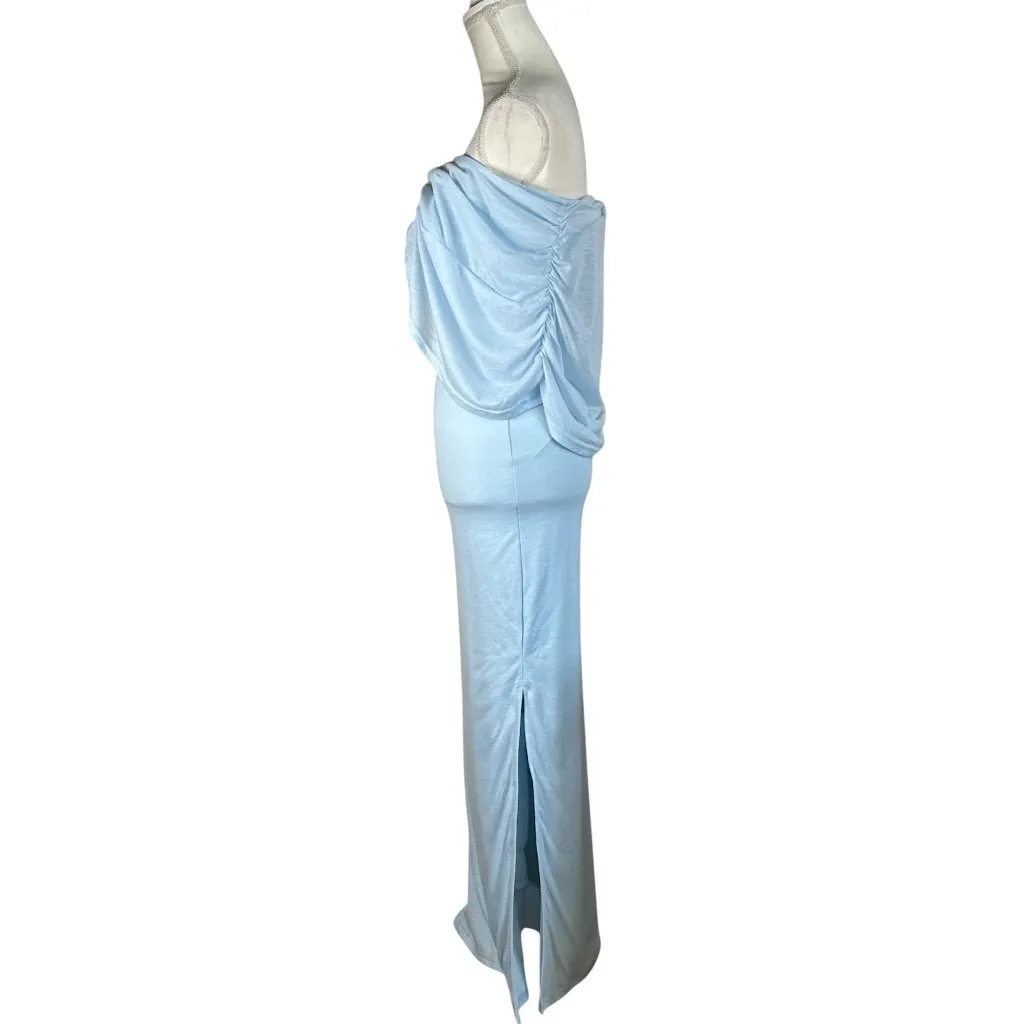 SNDYS Madrid Maxi Dress in Blue Medium New Womens Long Gown - Image 6