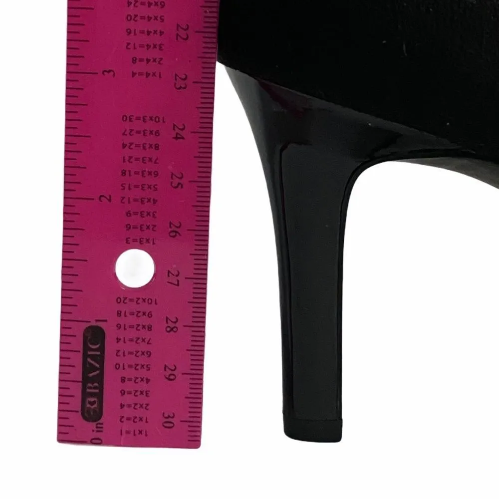 ANDREW GELLER Black
Women's Tucket Pump Heels Sz 9 - Image 8