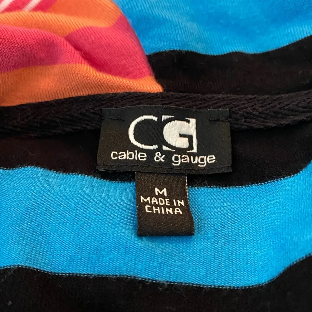 Cable & Gaige Striped Hoodie - Image 4