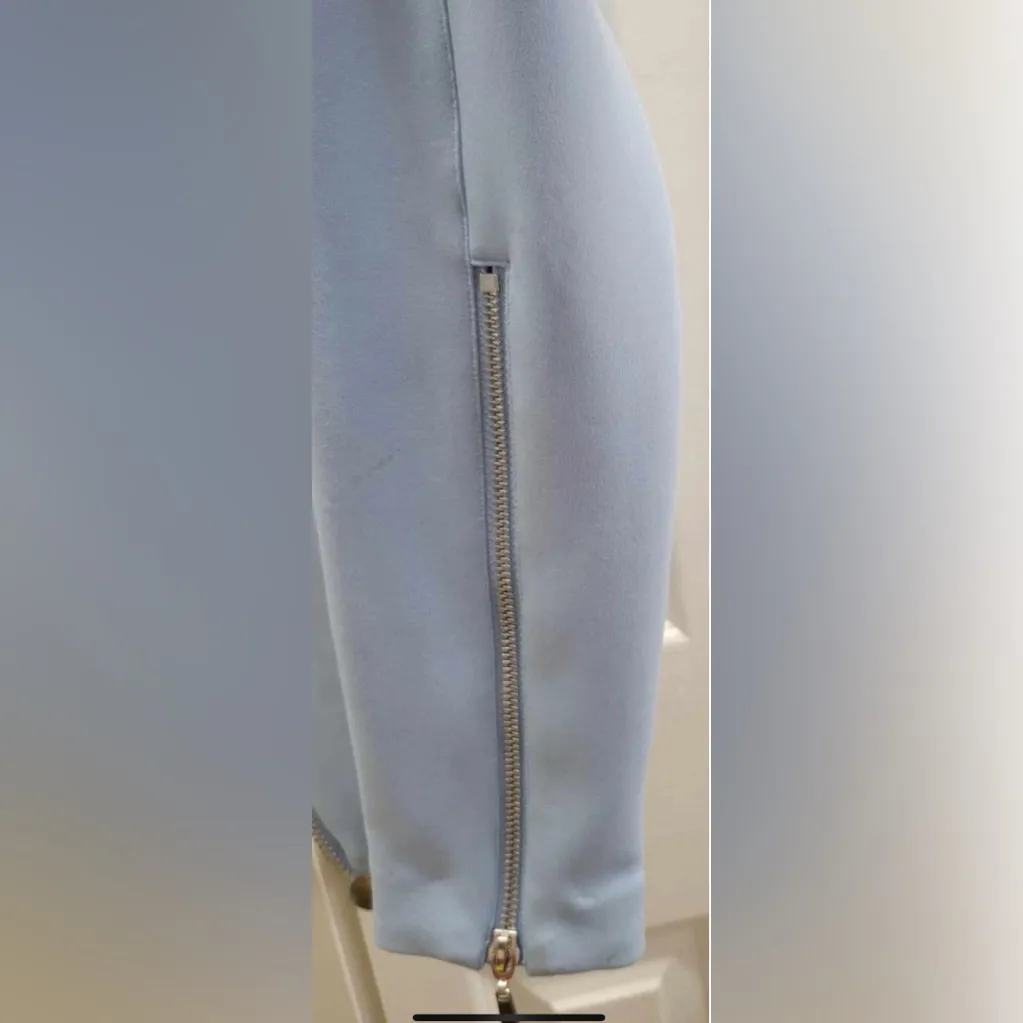 Mark Zunino Light Blue Women's Jacket Size 8 - Image 3