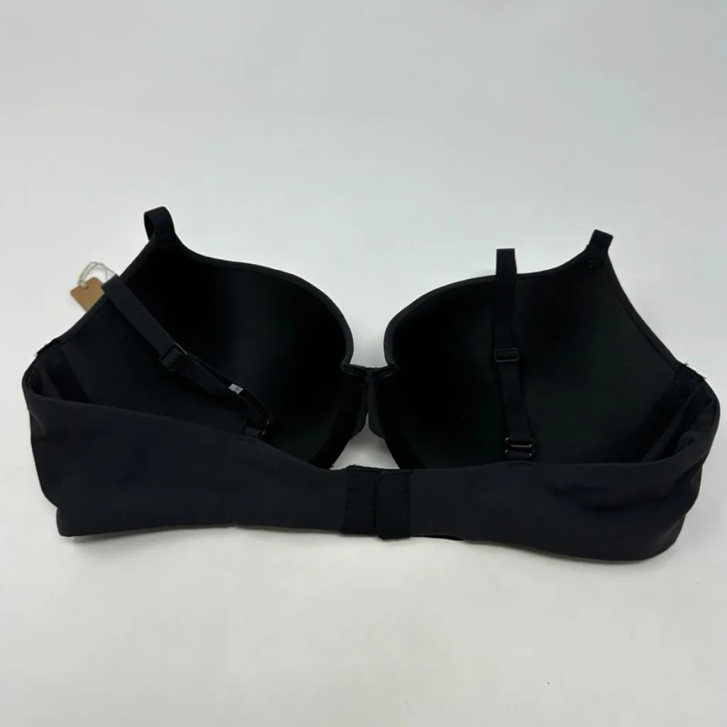 NWT SKIMS‎ Fits Everybody Demi Push-Up T-Shirt Bra BR-UWR- 2295 ONYX size 30C - Image 4