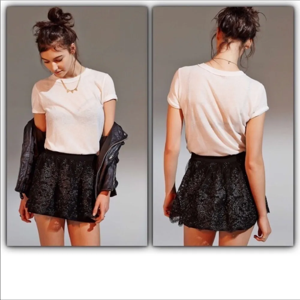 Urban Outfitters Embellished lace Kimchi Blue party skirt size 8 - Image 3