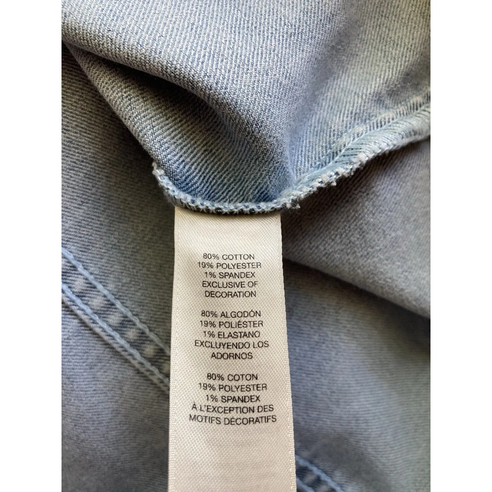 Chicos Denim Vest 2 Blue Jean - Image 7