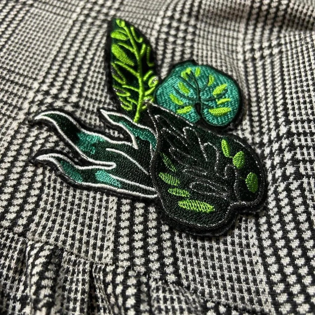 🌿 Zara TRF Palm Leaf Appliqué Top | Women’s M - Image 6