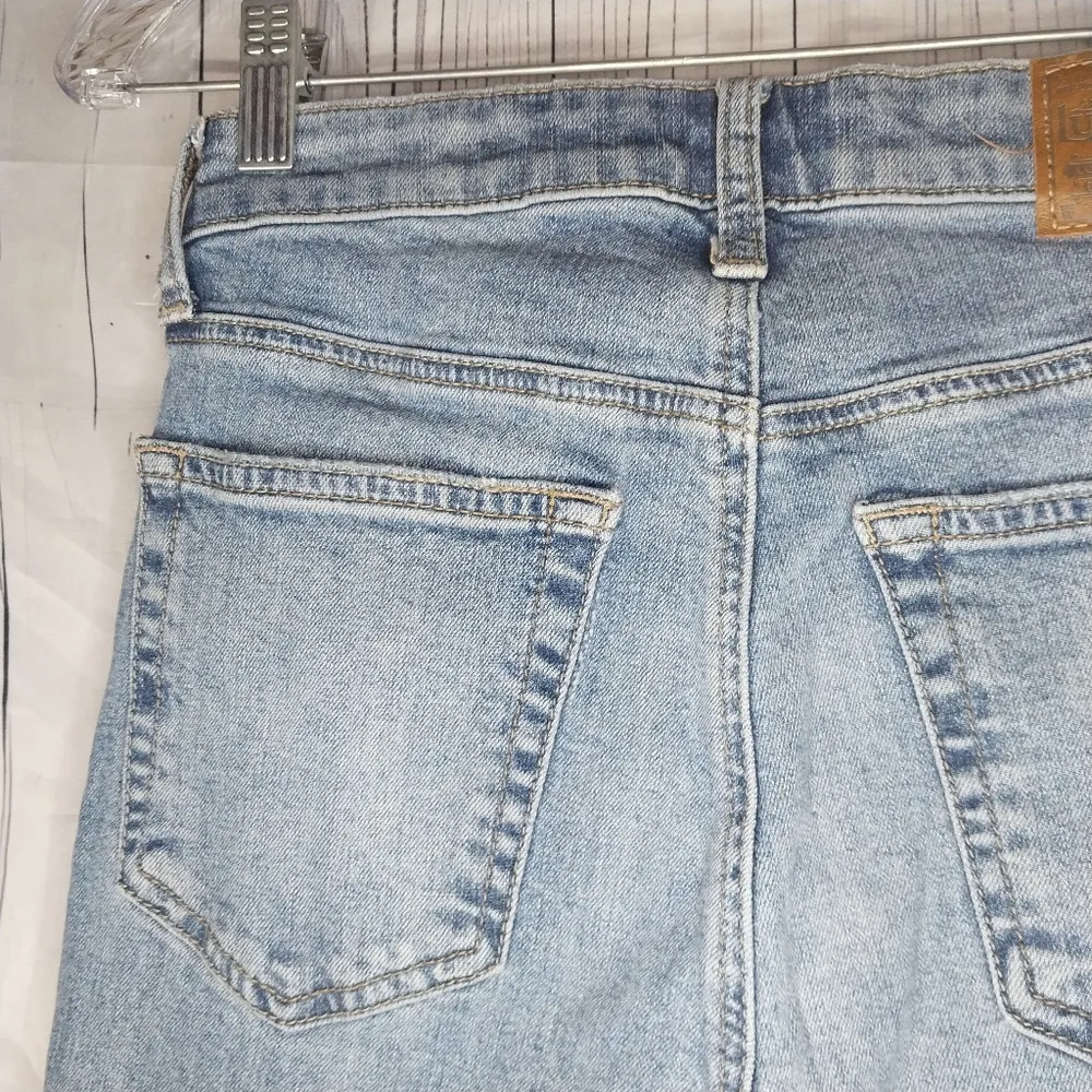 Lucky Brand Bridgette Skinny Embroidered Blue Jeans Size 0/25 - Image 14