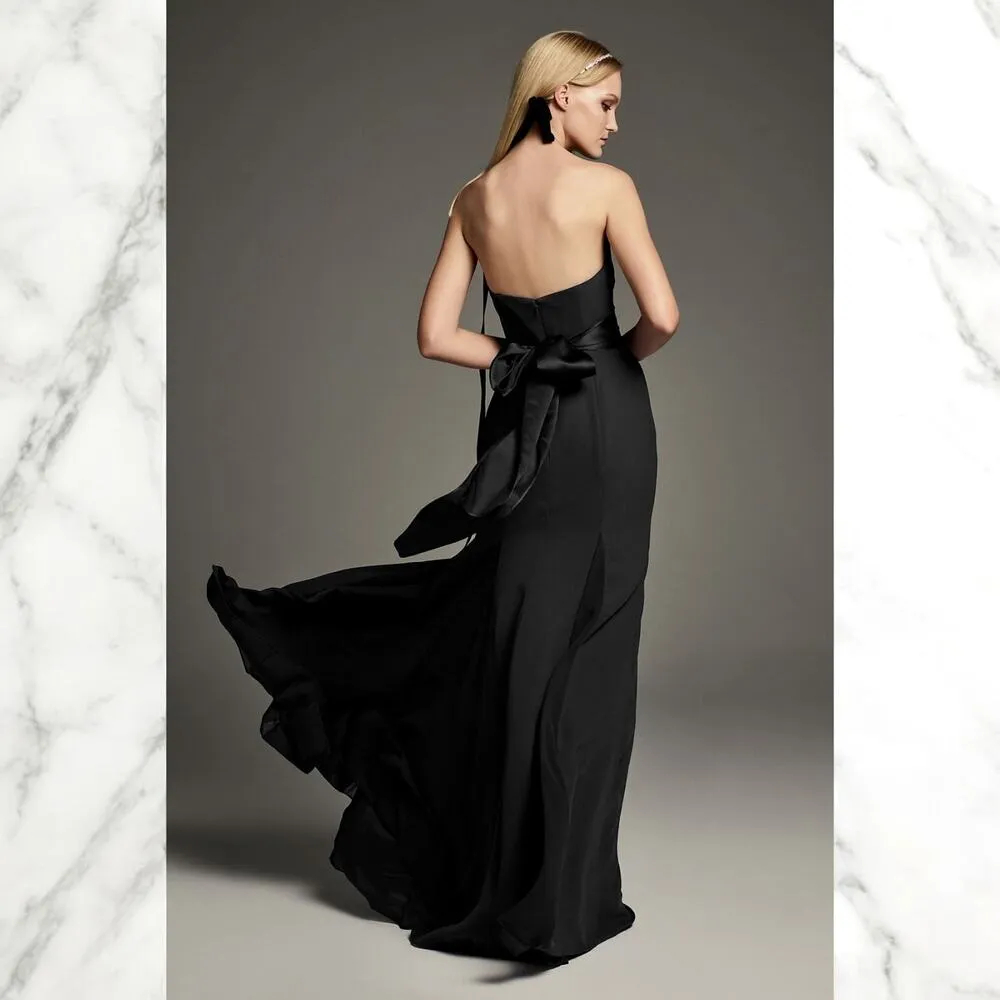 White by Vera Wang | 10 | Black V - Image 2