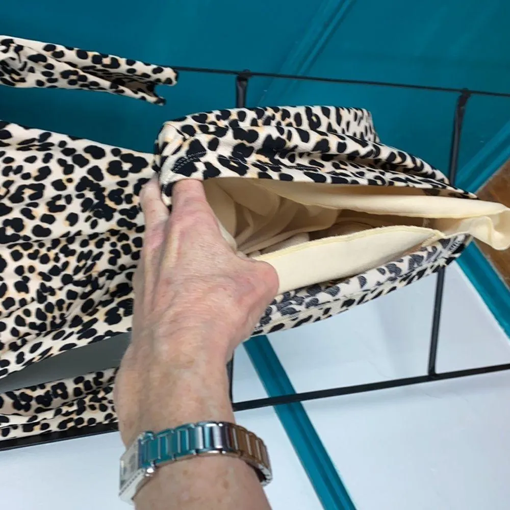 Juicy Couture animal print fitted ruched dress - Image 8