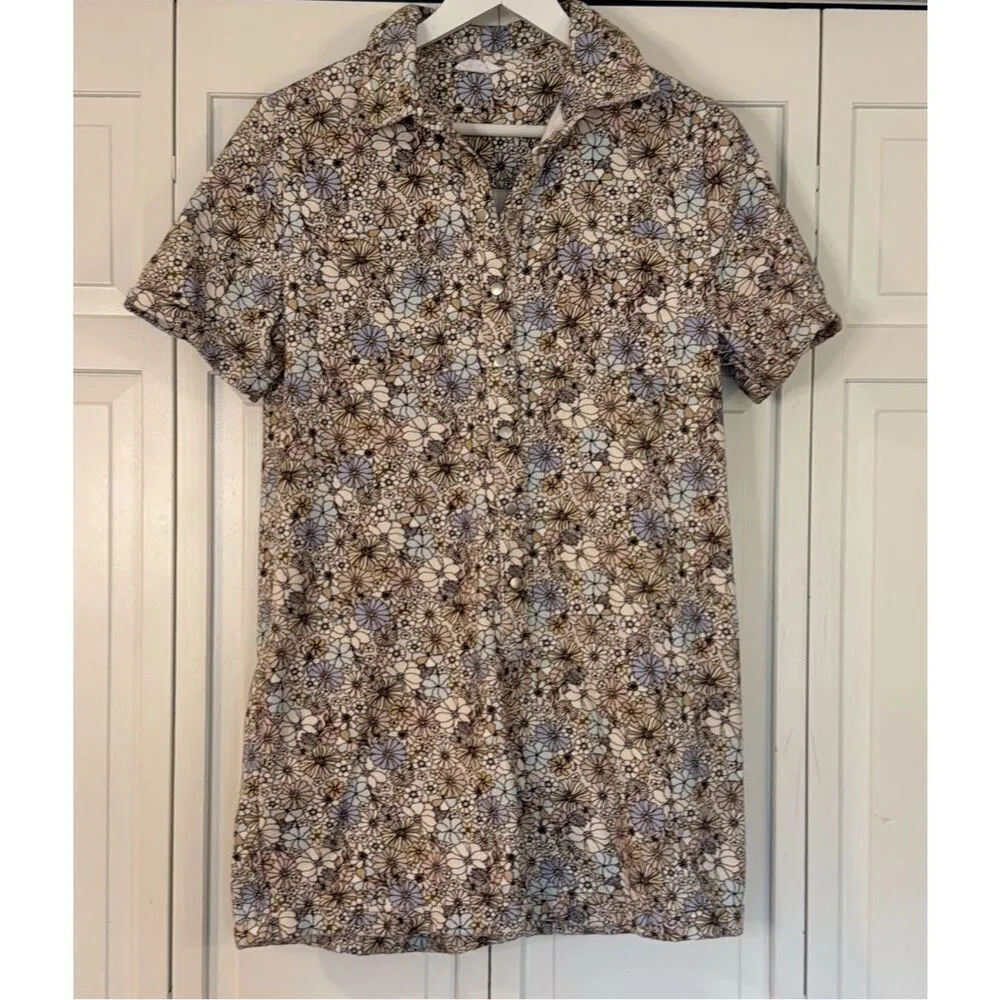 Storia floral short sleeve romper size small - Image 8