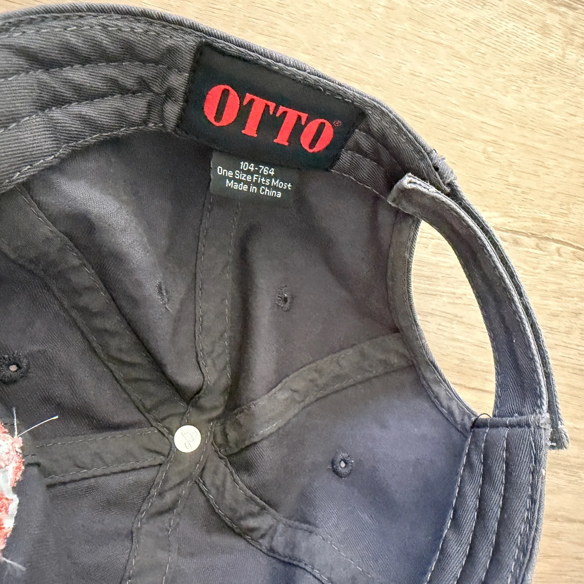 WorldVentures OTTO RMD Trip Fiji 2016 Distressed Gray Baseball Cap Hat One Size - Image 4