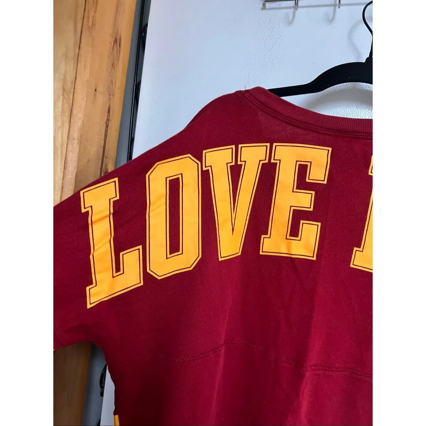 PINK By Victoria’s Secret ISU Long Sleeve Top Woman’s Size Medium Iowa State - Image 6