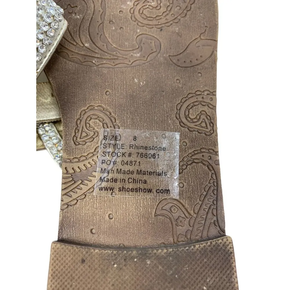 Aloha Island  Women's Gold Sandals - Image 5