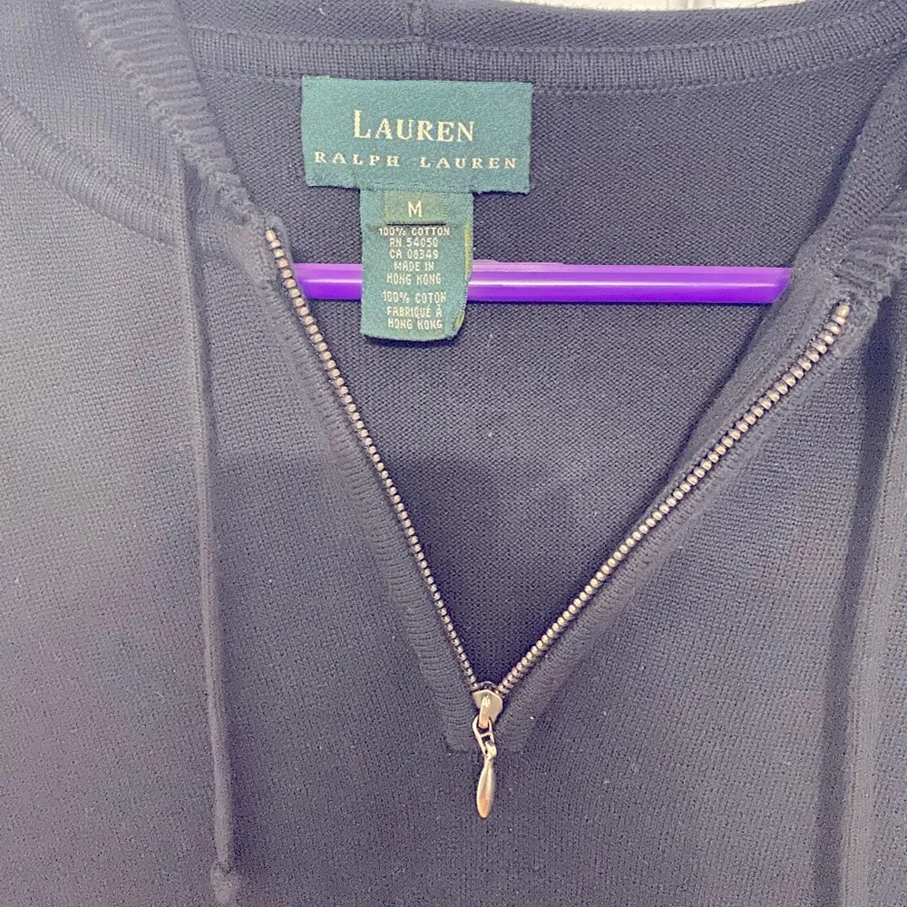 Lauren Ralph LaurenPullover Tunic Dress Black Size M - Image 3