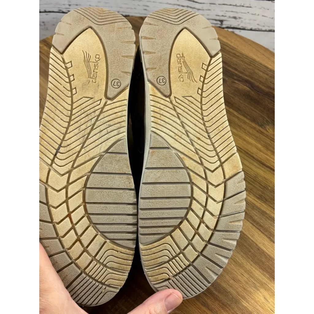 Women's Dansko Grey Beige Ankle Boots Booties US 6.5 - Image 6