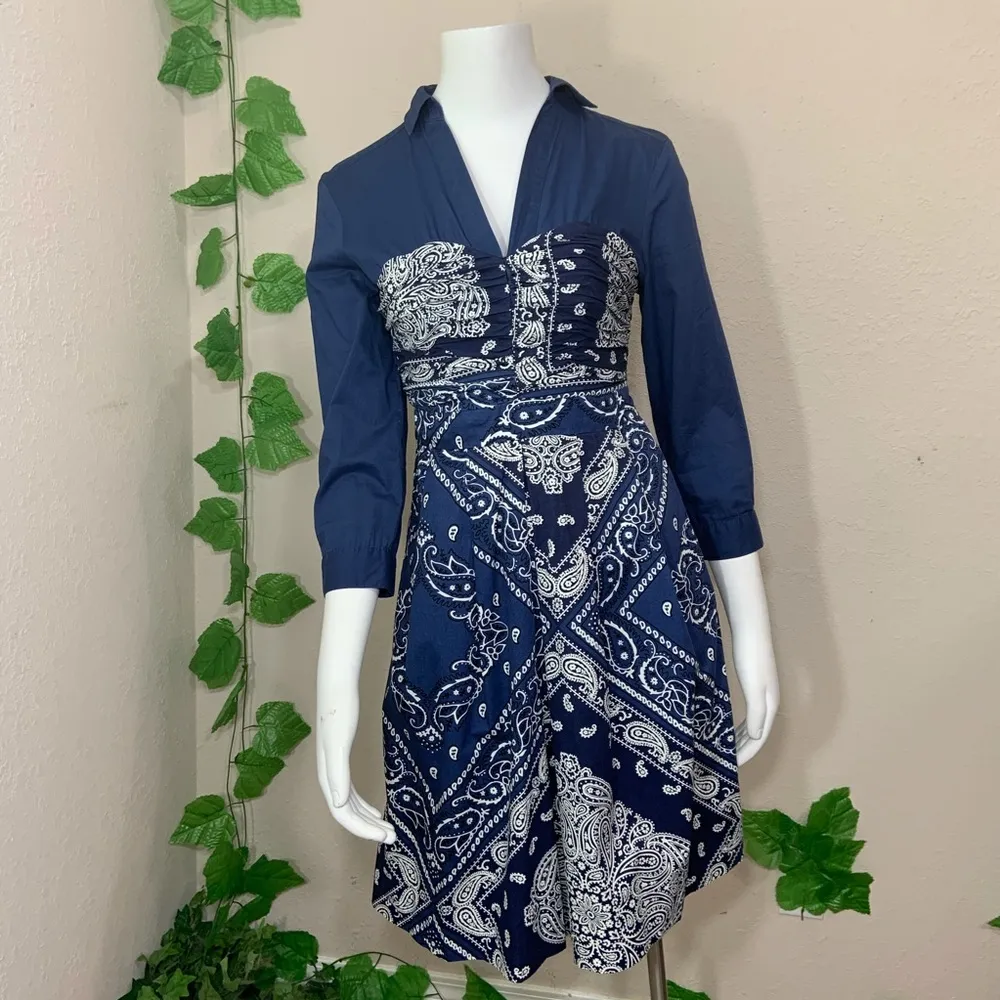 Anthropologie Holding Horses Western Bandana Dress - Image 14